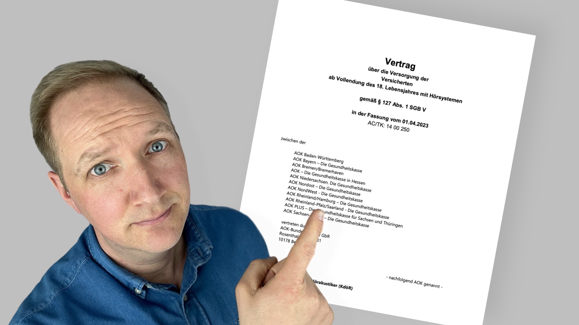 AOK Vertrag