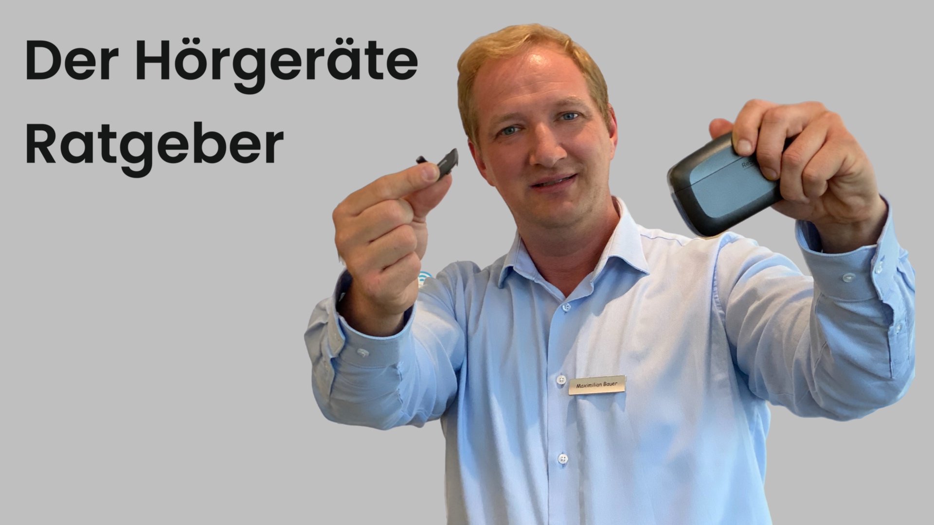 Der ultimative Hörgeräte Ratgeber vom Master of Science in klinischer Audiologie.