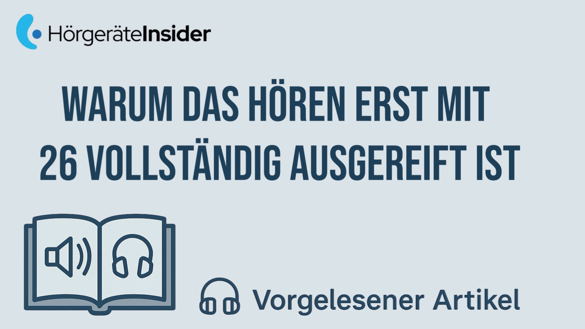 Artikel Hörbahn zum anhören