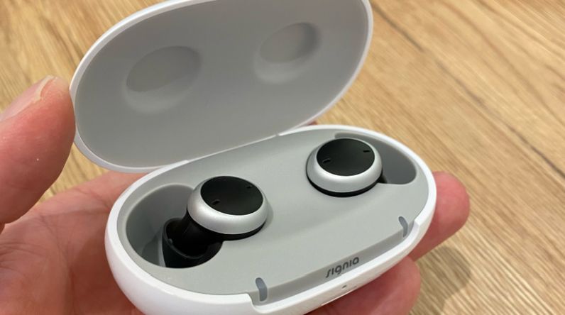 Signia Active in der Ladestation